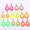 O1CN0142LFyj1T3MMKwfAox_2677772326-0-cib Wholesale Geometric fluorescent oplet shaped hollow acrylic earrings