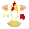 Wholesale Animal Easter Rooster Chick Makeup Ball Headband