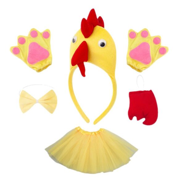 Wholesale Animal Easter Rooster Chick Makeup Ball Headband
