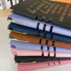 Wholesale A6 notebook with leather cover, small notebook