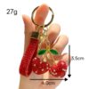 O1CN0144PzKD1wdCDU5SWNW_2218646186330-0-cib Wholesale Clay Full Rhinestone Heart Cherry Lanyard Keychain