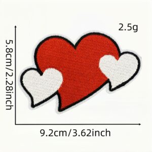 Red carnival cloth sticker 9 #