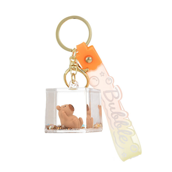 O1CN0145Iyms1JM0BmqLOMR_2200601031013-0-cib Wholesale Acrylic Creative Capybara Keychain