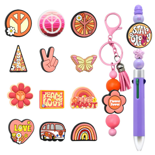 O1CN0145XhCn1t0m3ipUQ1I_2207248195840-0-cib Wholesale Random Cartoon Love and Peace Focal Beads
