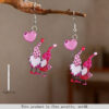 Wholesale Valentine's Day Acrylic Earrings for Two