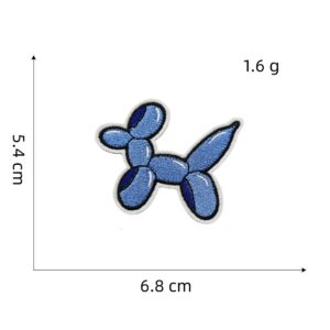 Blue Series cloth stickers 15#