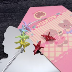 red / 21.3*14.6mm, hole approximately 2.2mm.