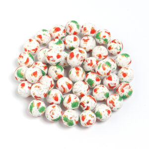 Christmas / Diameter 15mm, aperture 2.4mm, 5 pieces/pack