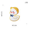 Wholesale Cartoon Plush Little Yellow Duck Embroidered Patch Badge
