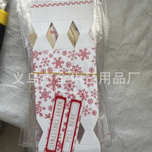 White snowflakes; paper