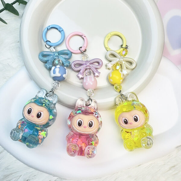Wholesale Colorful Sparkling Luminous Creative Keychain OLY Exclusive