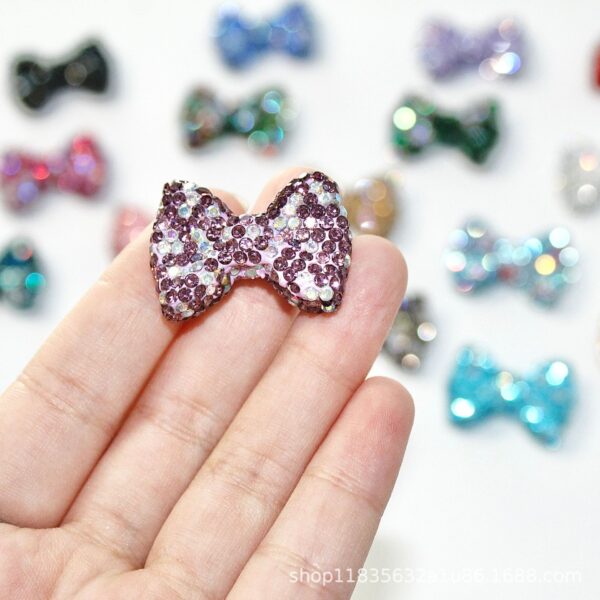 O1CN014Ff64t1WnZ7Sd7Bc2_2218733632833-0-cib Wholesale Two-color sparkling diamond bowknot beads
