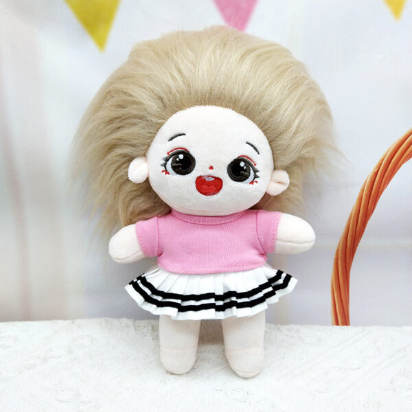 Wholesale 17cm doll clothes change outfit pleated skirt