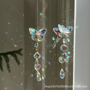 O1CN014FriK0252r79fjTKF_2215591687469-0-cib Wholesale window hanging butterfly dragonfly wind chime