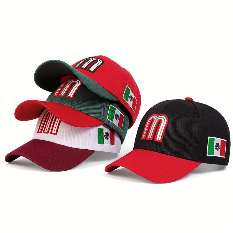 Wholesale Baseball game srts letter embroidery adjustable baseball cap