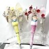 Wholesale Cute Kid Flower Bead Pen Handmade Moon Beads