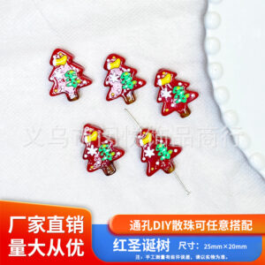 Red christmas tree