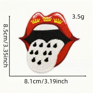 Red carnival cloth sticker 1 #