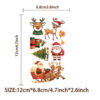 Wholesale 10pcs cartoon Christmas holiday tattoo stickers