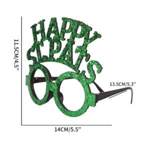Large letter glasses / One size fits all
