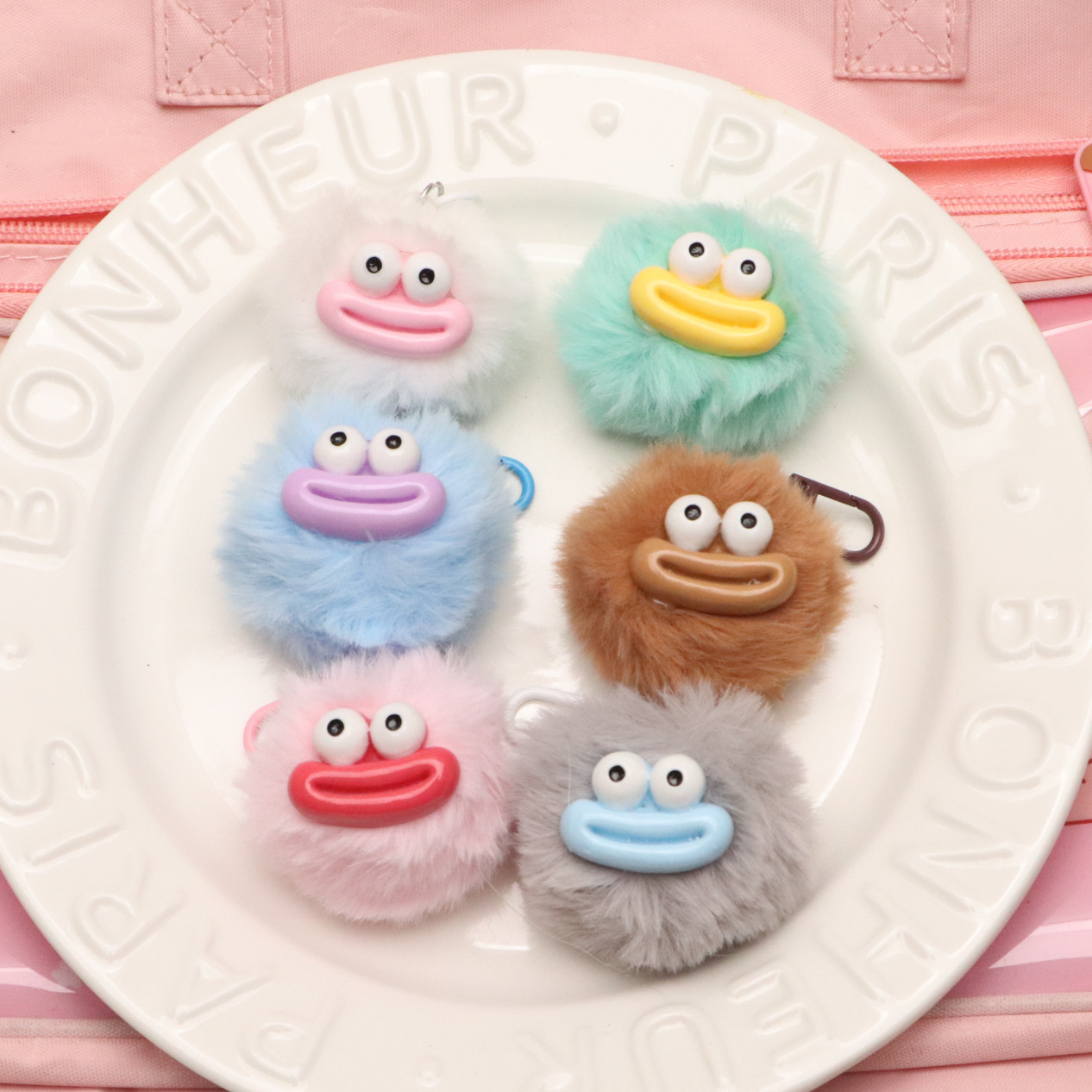 Wholesale Cute Cartoon Key Chain Ugly Bag Pendant OLY Exclusive