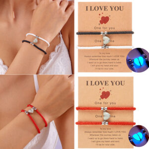 Wholesale Valentine's Day Luminous Love Girlfriend Bracelet