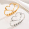 Wholesale Cross-shaped love plated bracelet