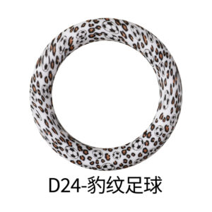 D24-leopard print football (65mm ring)