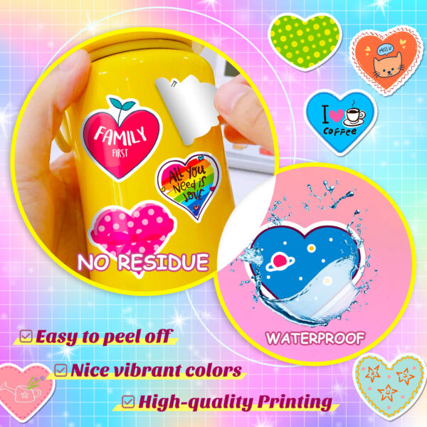Wholesale 50pcs Sparkling Love Valentine's Day Stickers