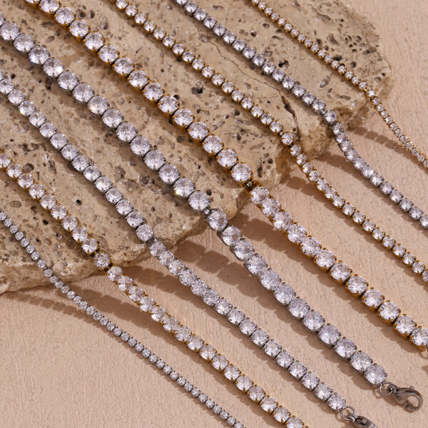 Wholesale 18K gold micro-inlaid with zircon