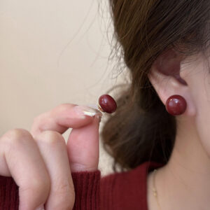 12mm red pearl 0743