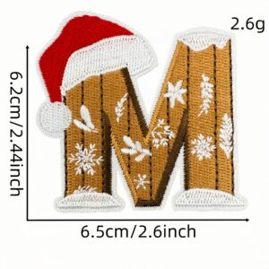 Christmas letter m