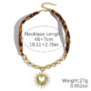 O1CN014cGG5v1VD60PVG3G7_2466522618-0-cib Wholesale Silk f leopard print fabric patchwork love Valentine's Day necklace
