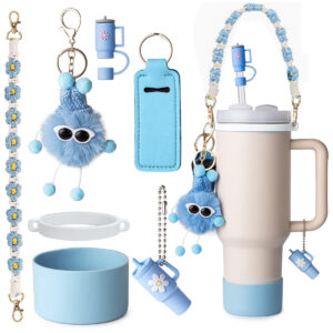 Blue - braided rope / 7-piece set (excluding cups)
