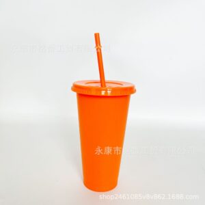 710ml straw cup#3 orange / 24OZ/710ML