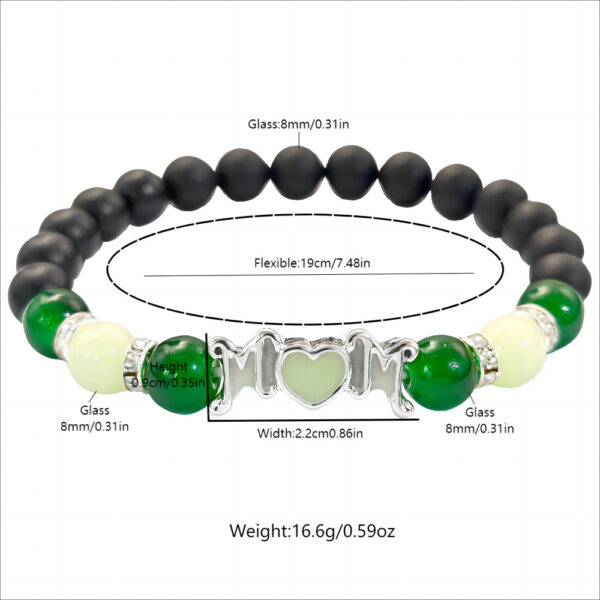 O1CN014ffvHb2IVKnAzE5jl_3919529291-0-cib Wholesale Mother's Day Love Luminous Bracelet
