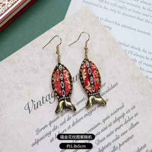 14-Nepalese copper fish (red black)