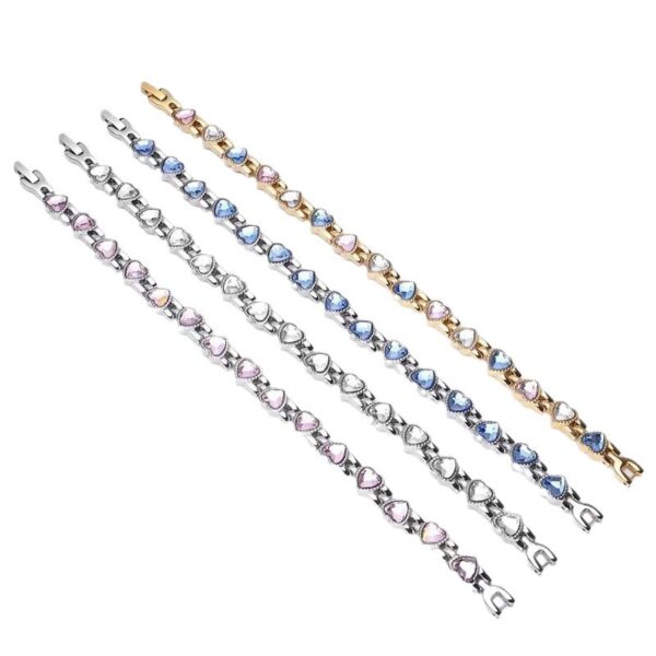 Wholesale full magnet bracelet adjustable diamond magnet bracelet