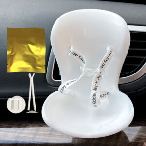 White english rope chair + incense box + clip + incense tablets