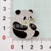 O1CN014o7aMv1QqPvndW6a9_2215566152027-0-cib Wholesale Double sided alloy diamond inlaid panda beads