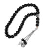 Wholesale Rosary Bracelet Black Frosted Crystal Beads Jewelry