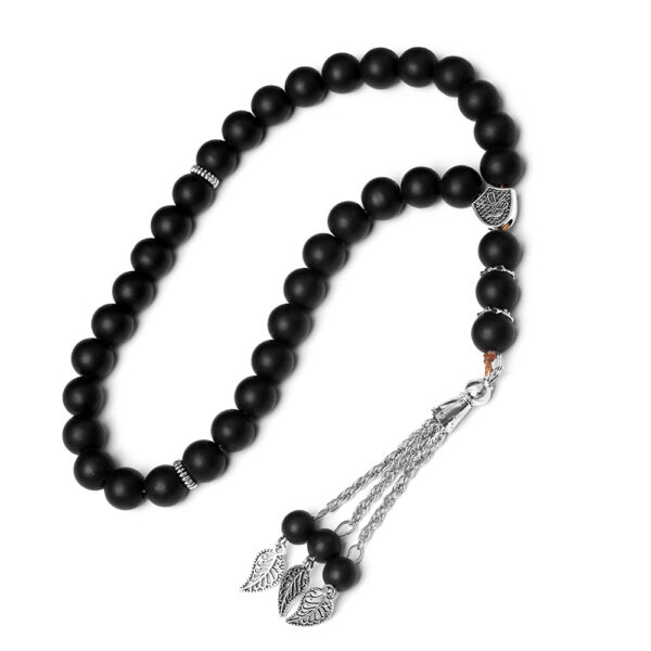 Wholesale Rosary Bracelet Black Frosted Crystal Beads Jewelry