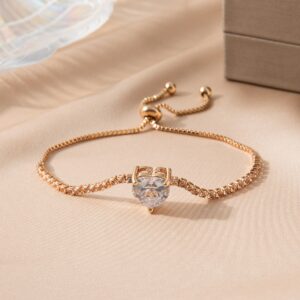Zircon heart gold