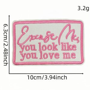 Cartoon english cloth stickers 2 #