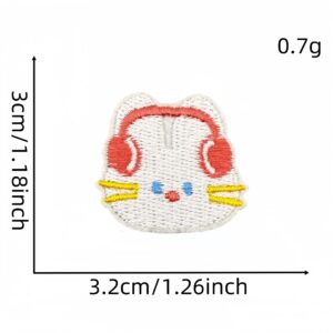 Cartoon animal cloth stickers 5#