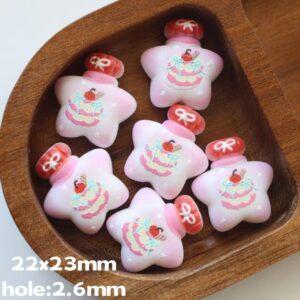 Small cakes / Printed wishing bottle