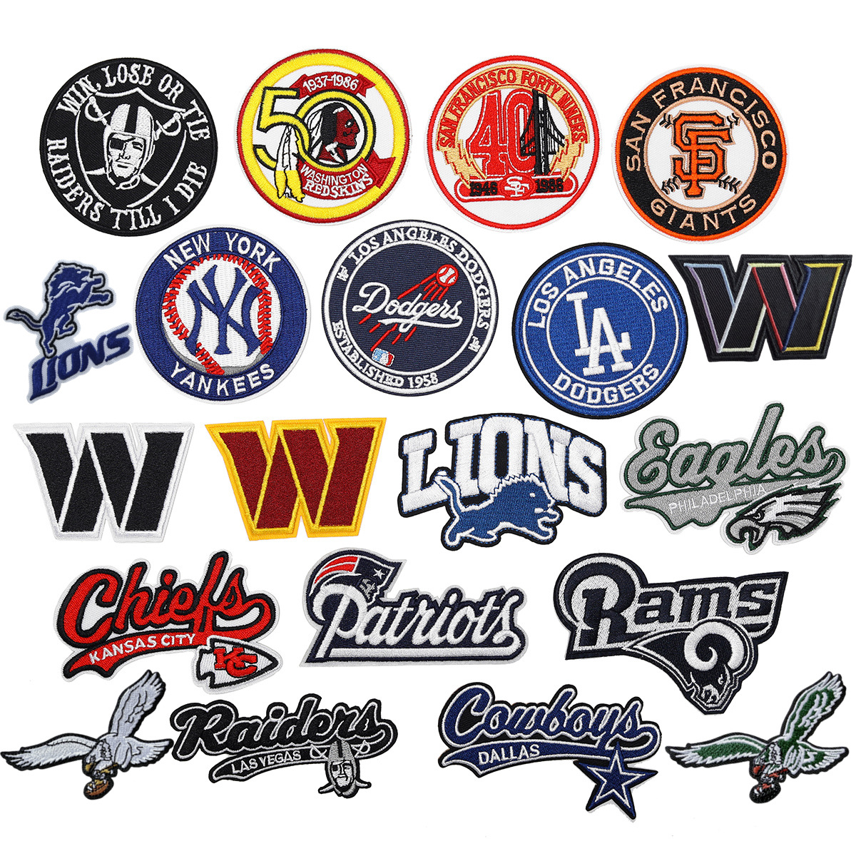 Wholesale Srts Meeting Rugby Embroidery DIY Patches