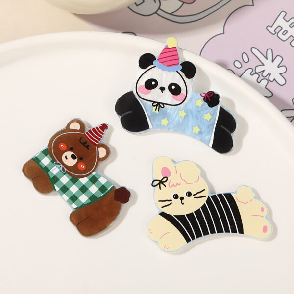 Wholesale Cute Animal Acrylic Flatback