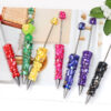 Wholesale Colorful Shell Heavy Beaded Cute Pen DIY Creative