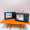 Wholesale Simulation Nostalgic Miniature TV Doll Accessories